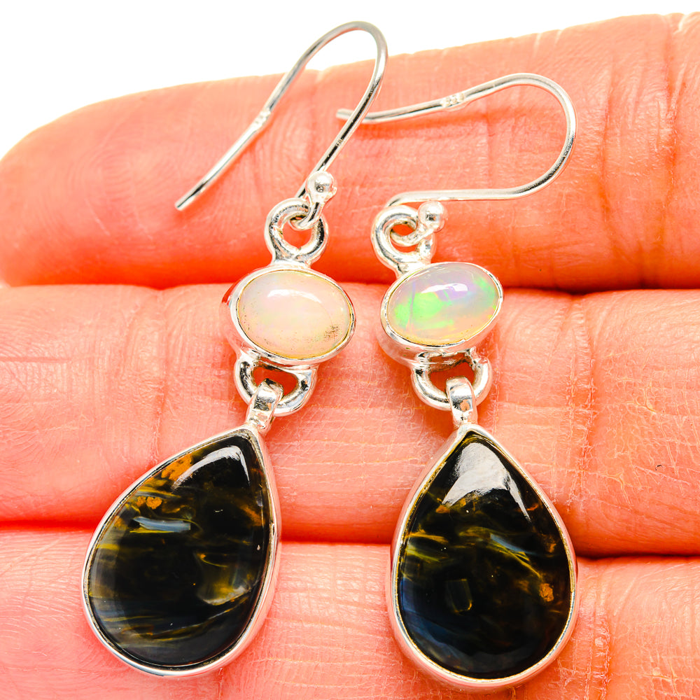Pietersite Earrings handcrafted by Anasilvercos - EARR425034