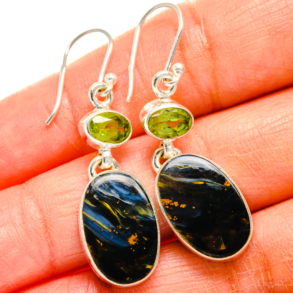 Pietersite Earrings handcrafted by Anasilvercos - EARR425060