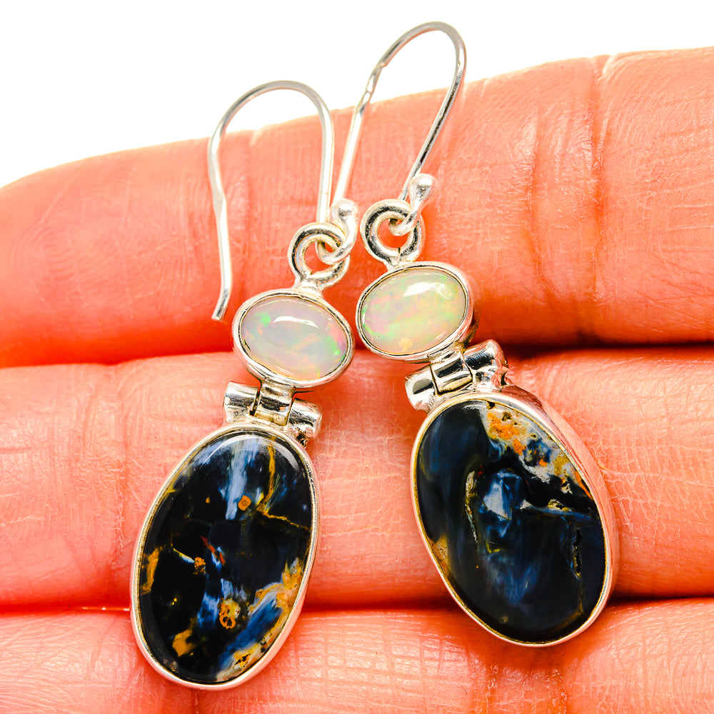 Pietersite Earrings handcrafted by Anasilvercos - EARR425070