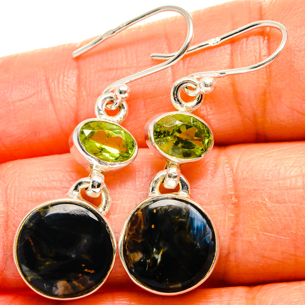 Pietersite Earrings handcrafted by Anasilvercos - EARR425079