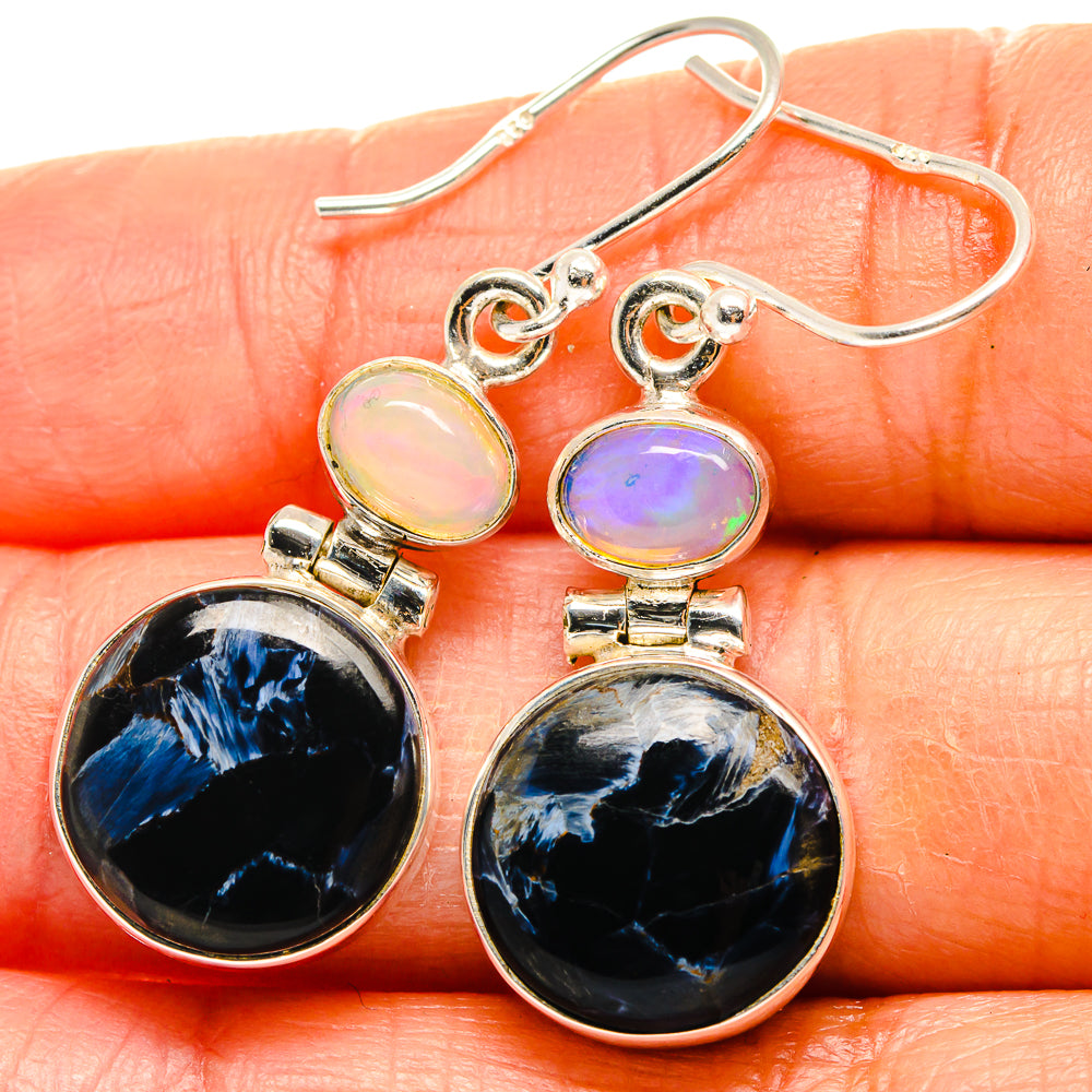 Pietersite Earrings handcrafted by Anasilvercos - EARR425116