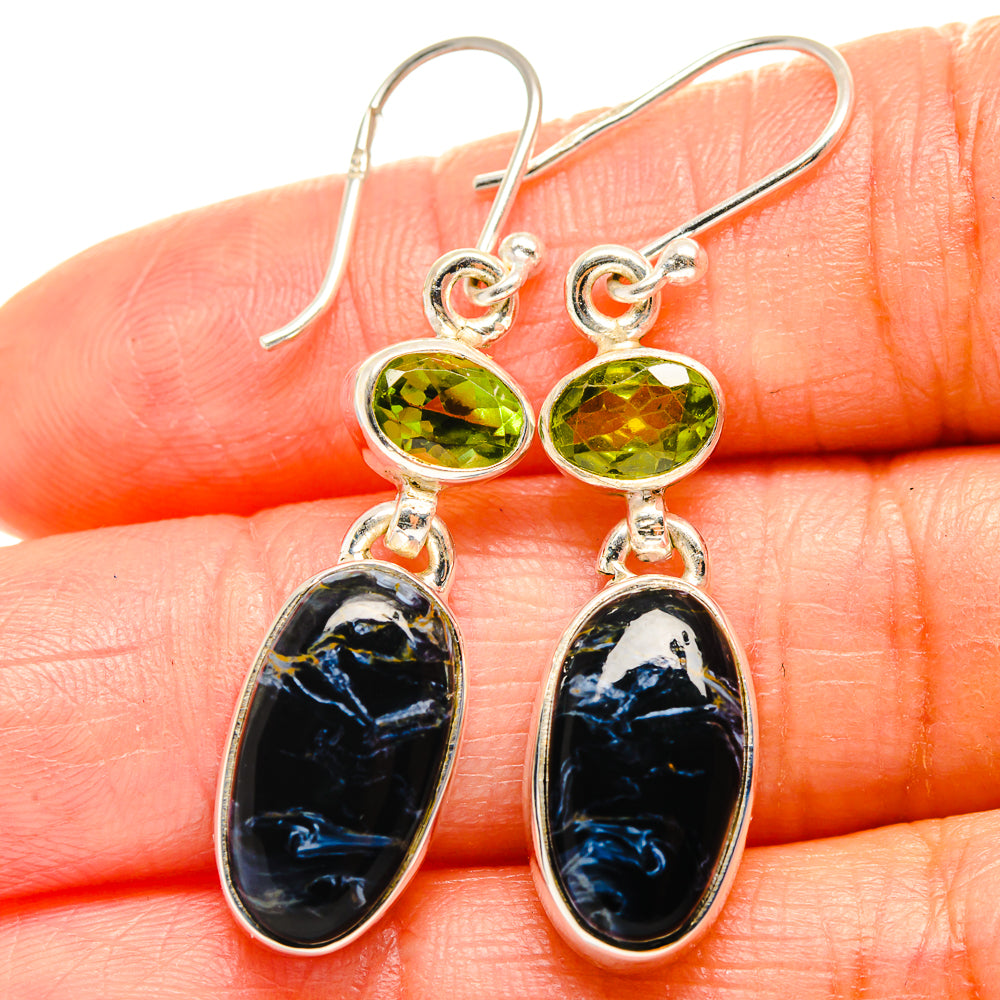 Pietersite Earrings handcrafted by Anasilvercos - EARR425125