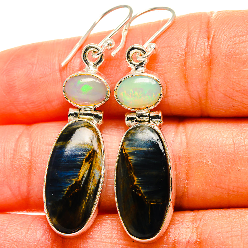 Pietersite Earrings handcrafted by Anasilvercos - EARR425145