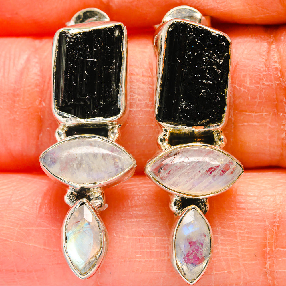 Tektite Earrings handcrafted by Anasilvercos - EARR425225