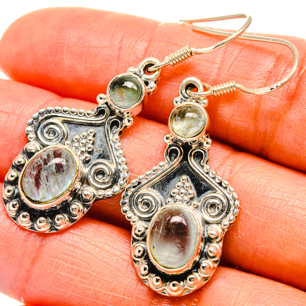 Aquamarine Earrings handcrafted by Anasilvercos - EARR425286