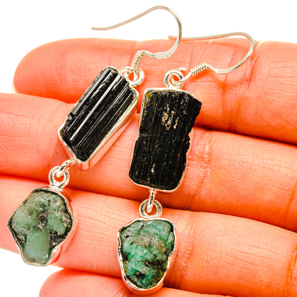 Tektite Earrings handcrafted by Anasilvercos - EARR425432