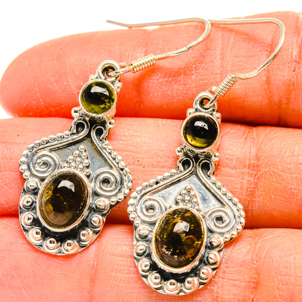 Labradorite Earrings handcrafted by Anasilvercos - EARR425492