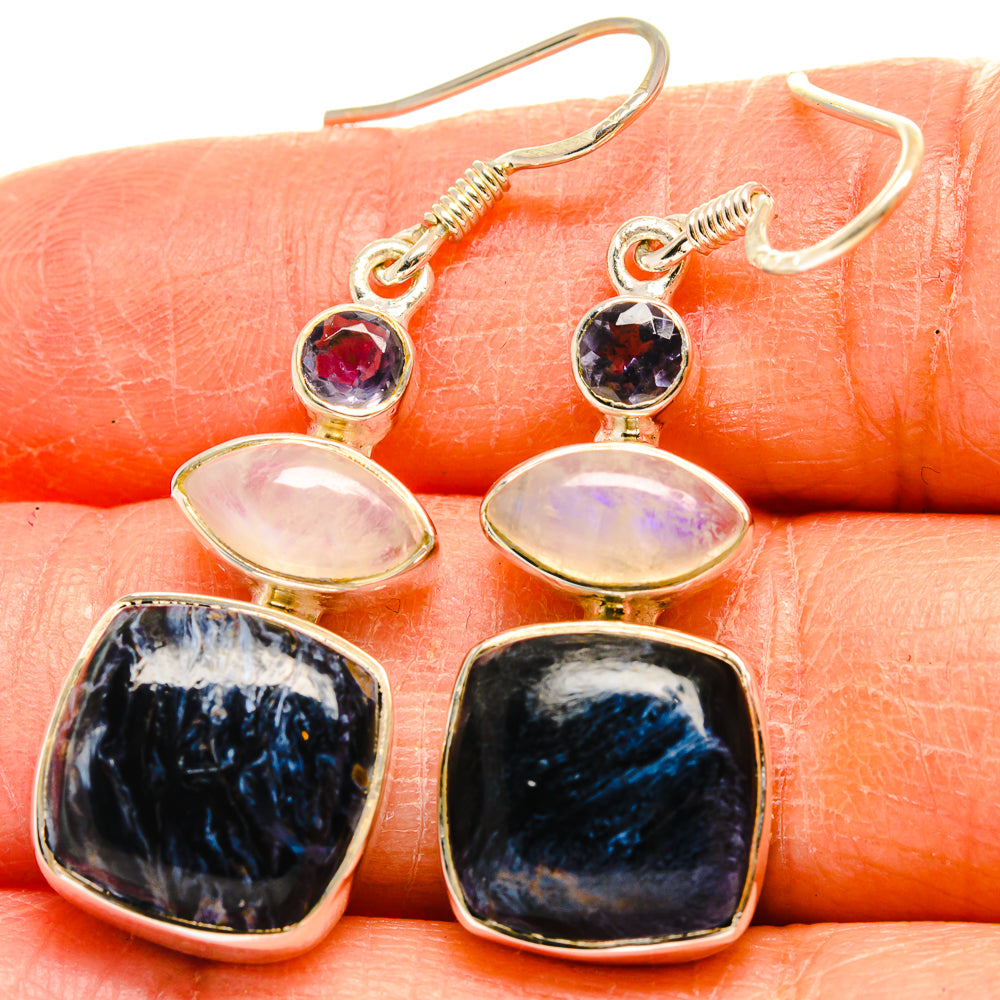 Pietersite Earrings handcrafted by Anasilvercos - EARR425500