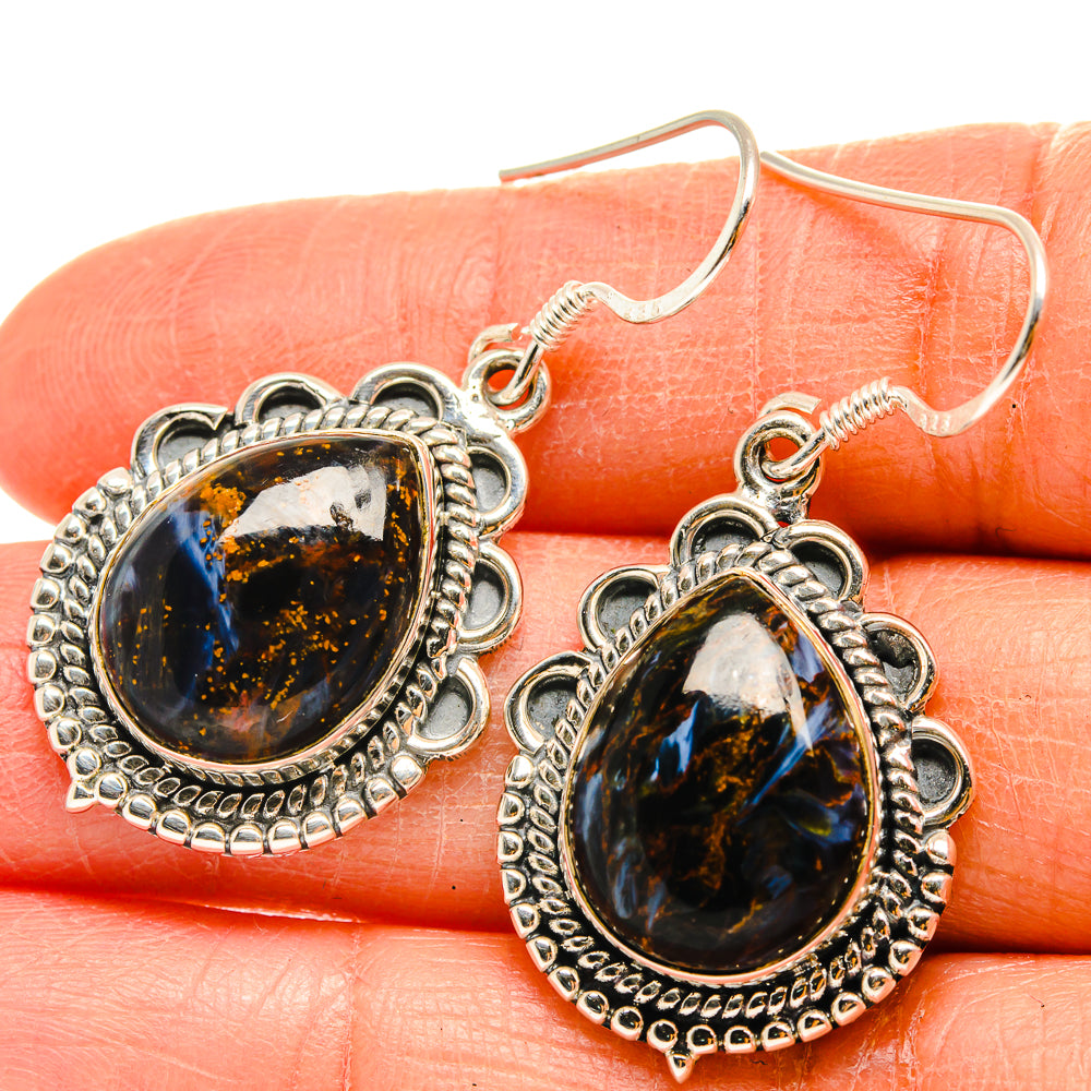 Pietersite Earrings handcrafted by Anasilvercos - EARR425502
