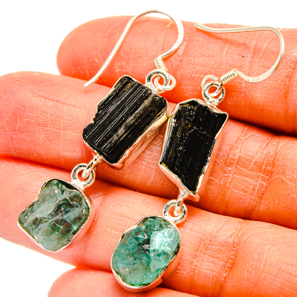 Tourmaline Earrings handcrafted by Anasilvercos - EARR425529