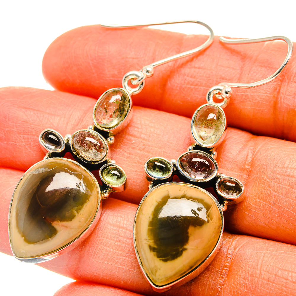 Imperial Jasper Earrings handcrafted by Anasilvercos - EARR425582