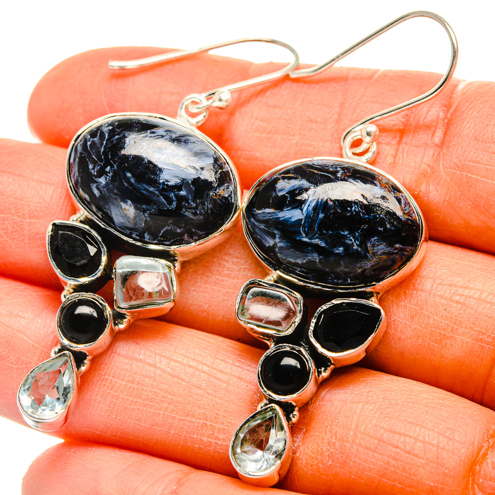 Pietersite Earrings handcrafted by Anasilvercos - EARR425585