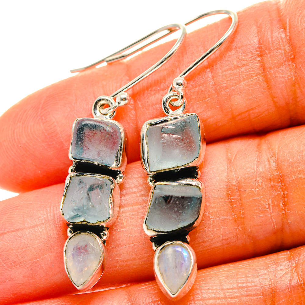 Aquamarine Earrings handcrafted by Anasilvercos - EARR425624