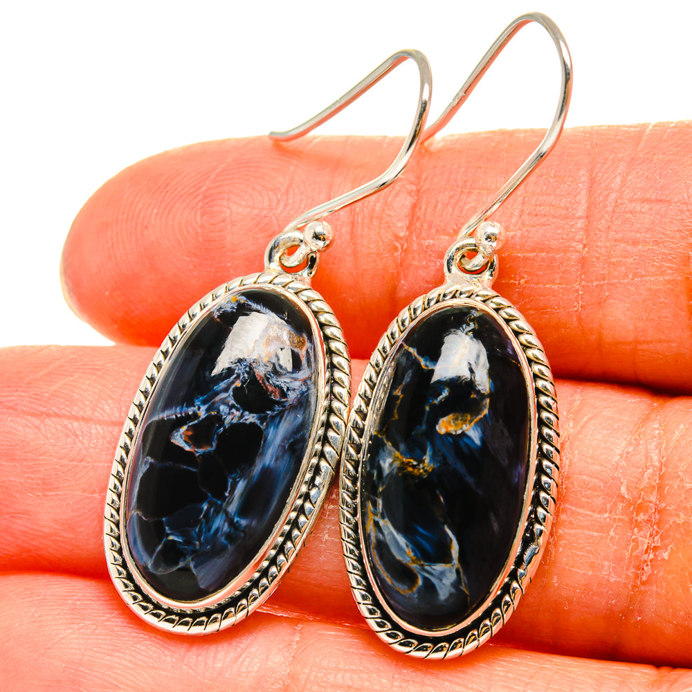 Pietersite Earrings handcrafted by Anasilvercos - EARR425646