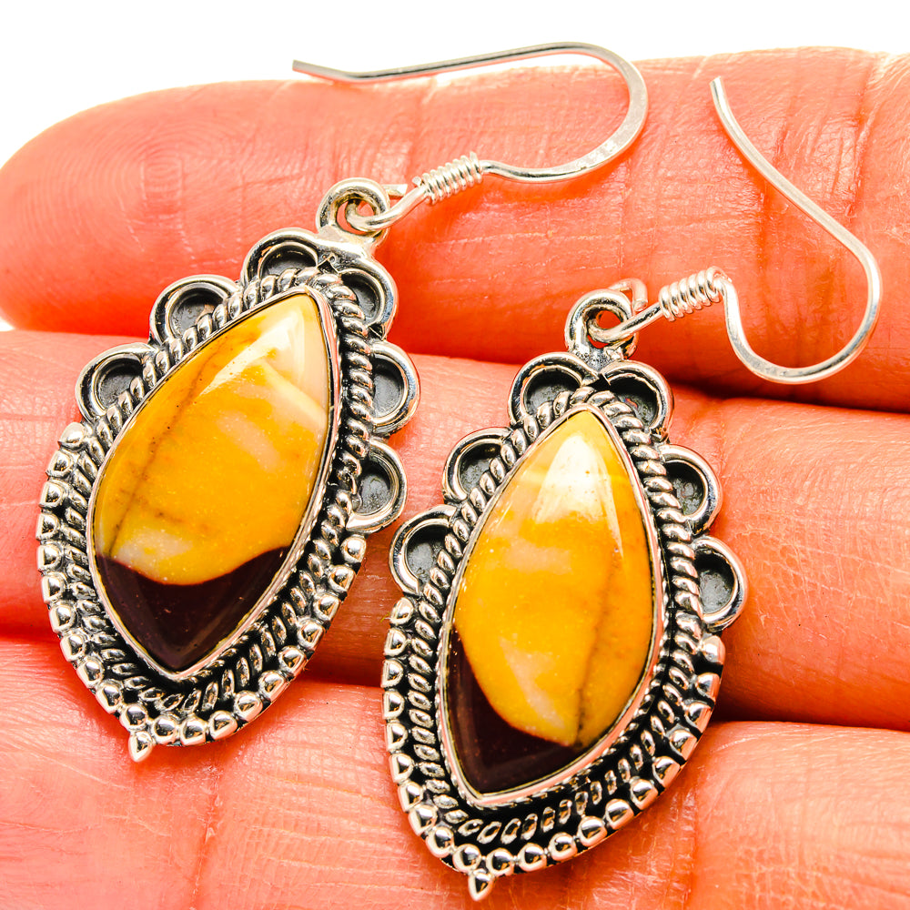 Mookaite Earrings handcrafted by Anasilvercos - EARR425662