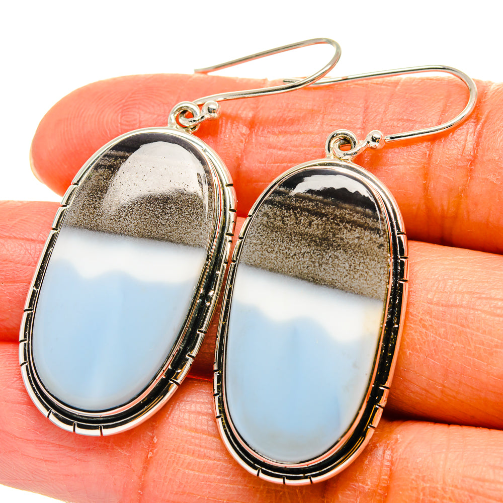 Owyhee Opal Earrings handcrafted by Anasilvercos - EARR425680
