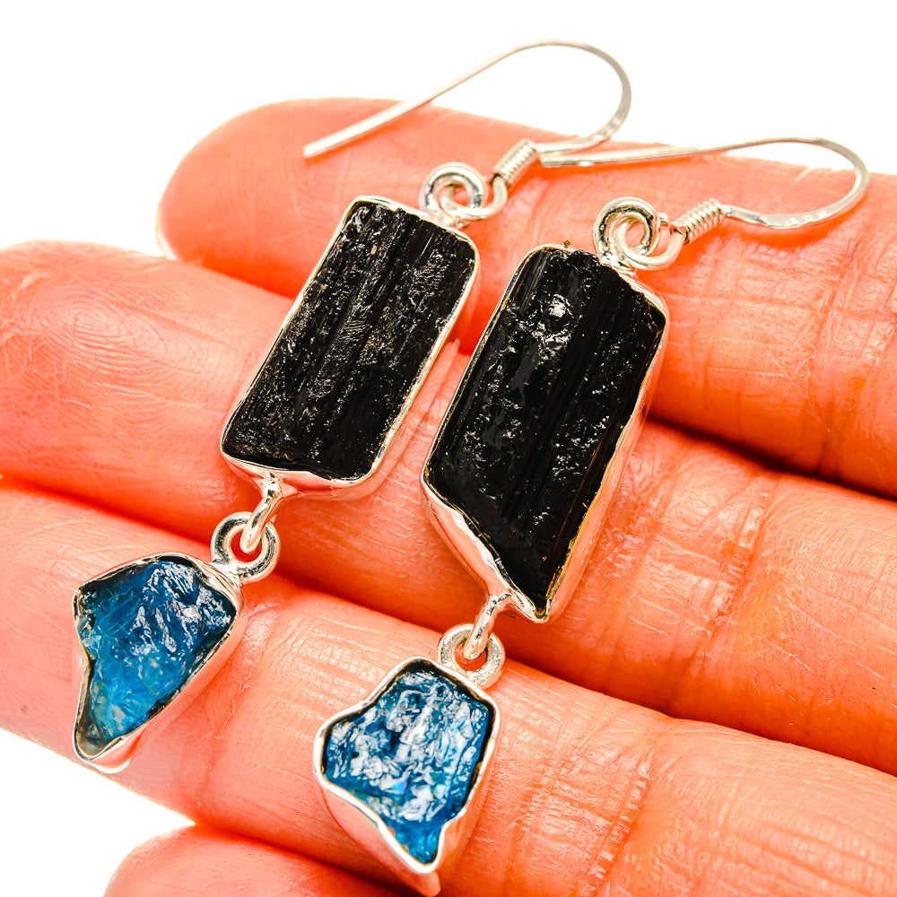 Tektite Earrings handcrafted by Anasilvercos - EARR425757