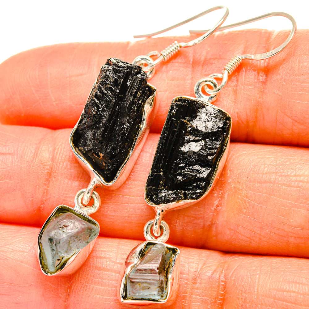 Tektite Earrings handcrafted by Anasilvercos - EARR425782