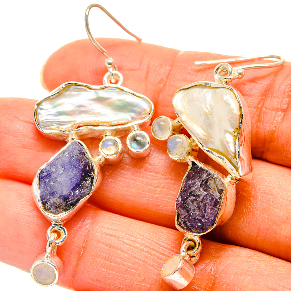 Mother Of Pearl Earrings handcrafted by Anasilvercos - EARR425827