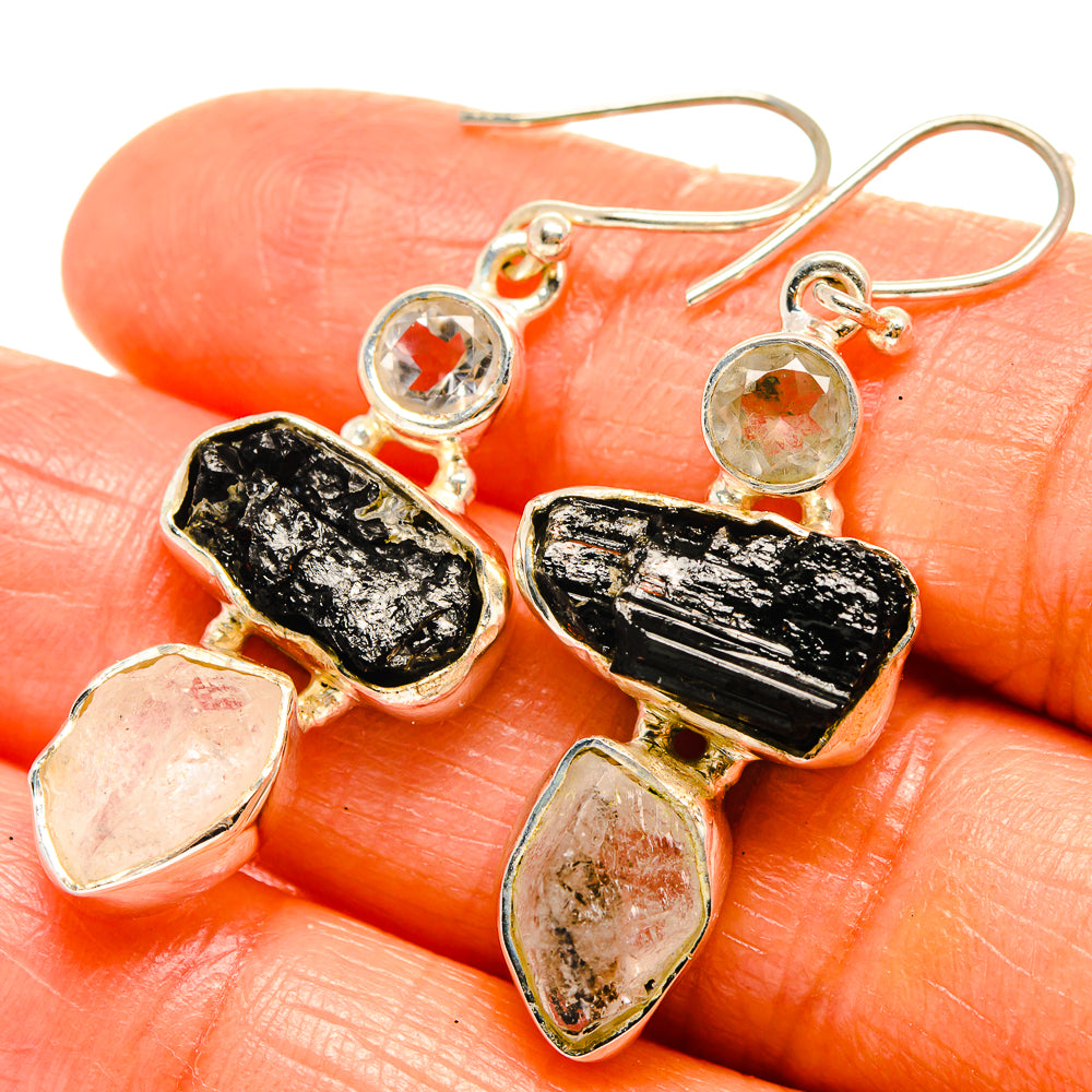 Tektite Earrings handcrafted by Anasilvercos - EARR425866