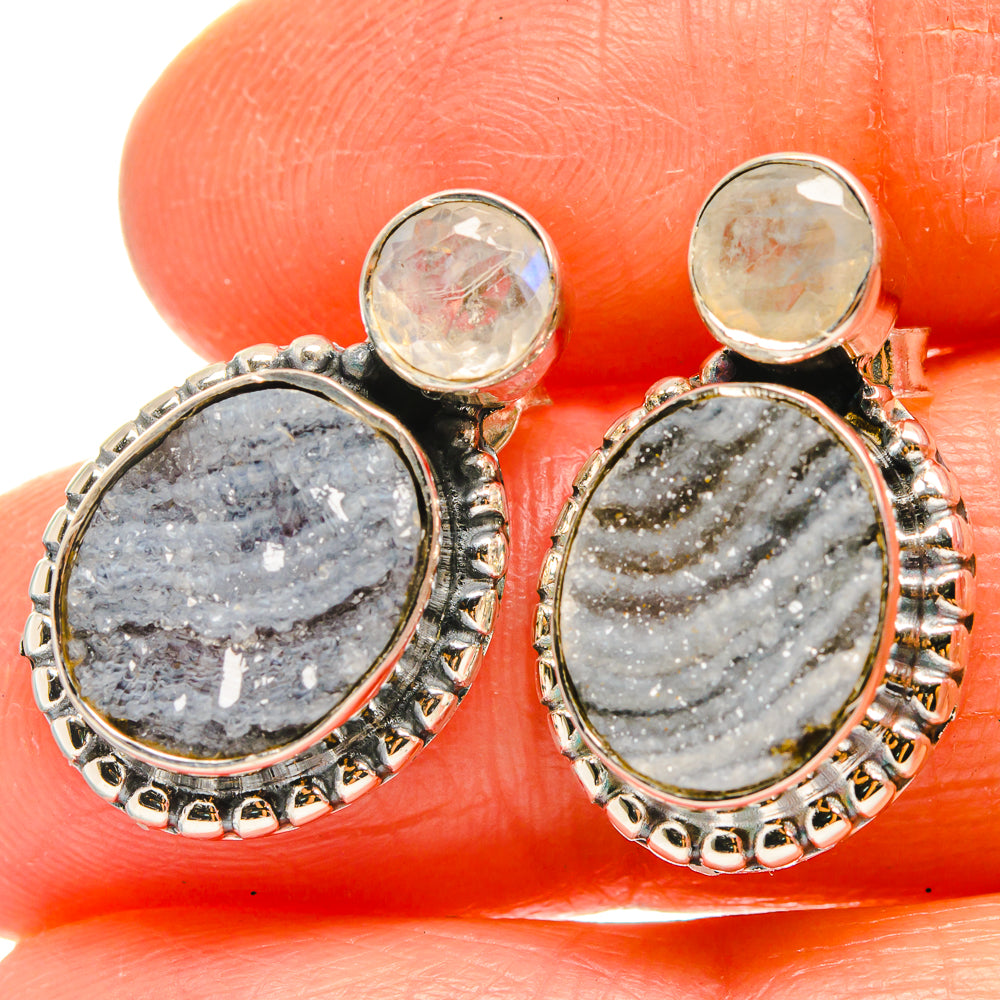 Desert Druzy Earrings handcrafted by Anasilvercos - EARR425884