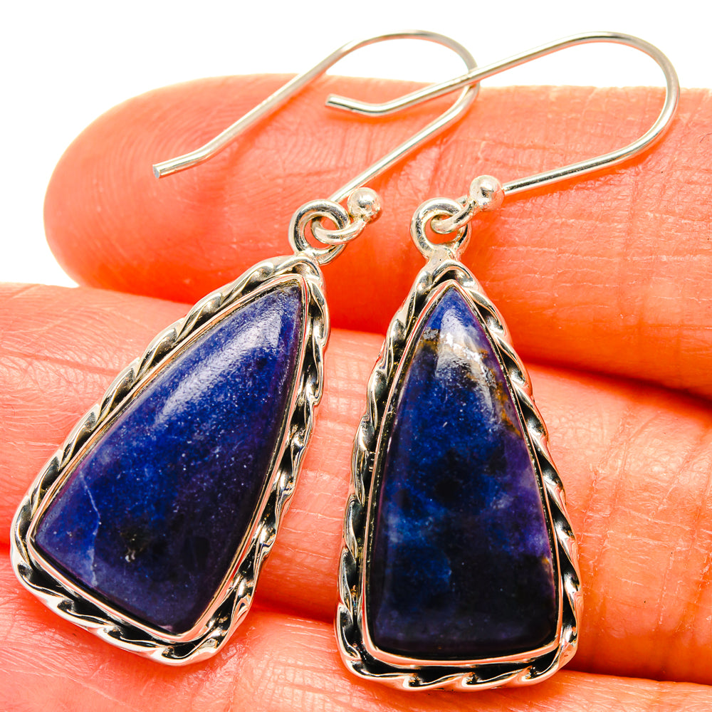 Sodalite Earrings handcrafted by Anasilvercos - EARR425917