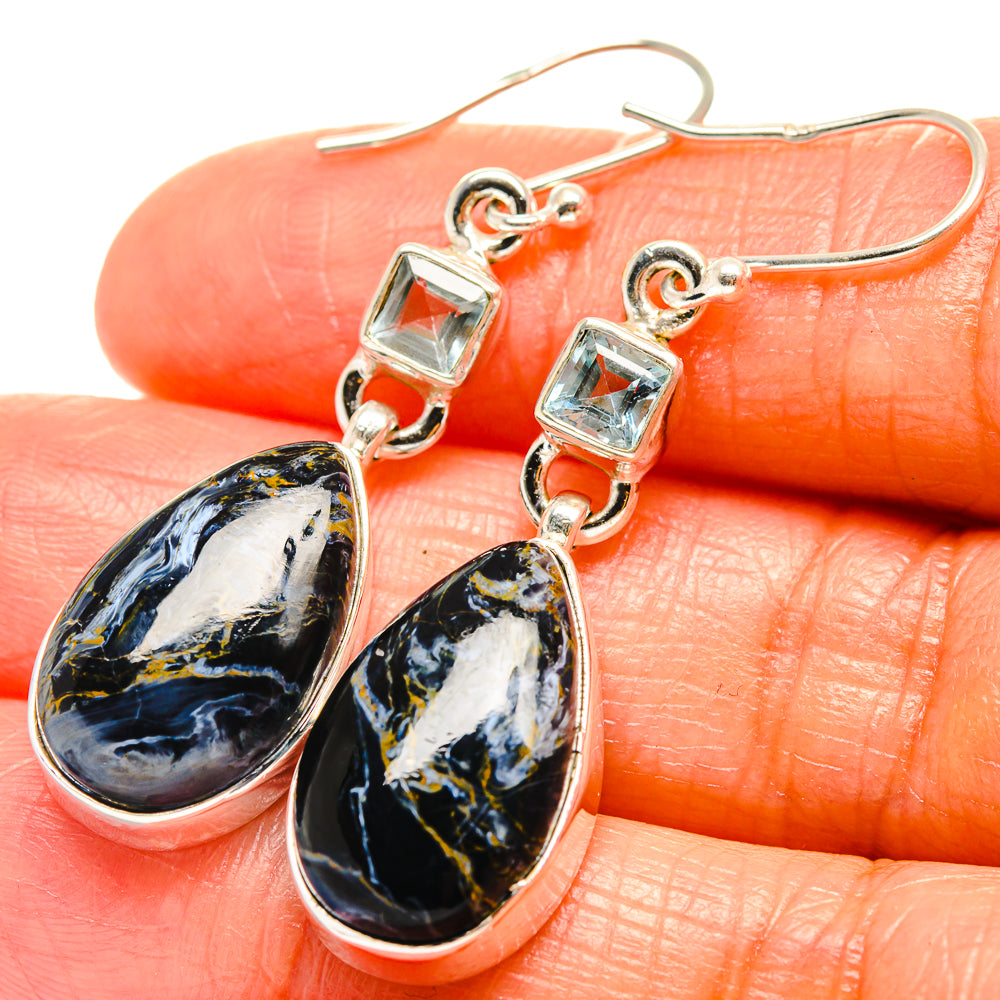 Pietersite Earrings handcrafted by Anasilvercos - EARR425946