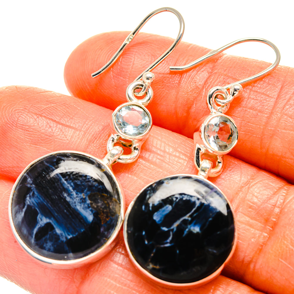 Pietersite Earrings handcrafted by Anasilvercos - EARR425997