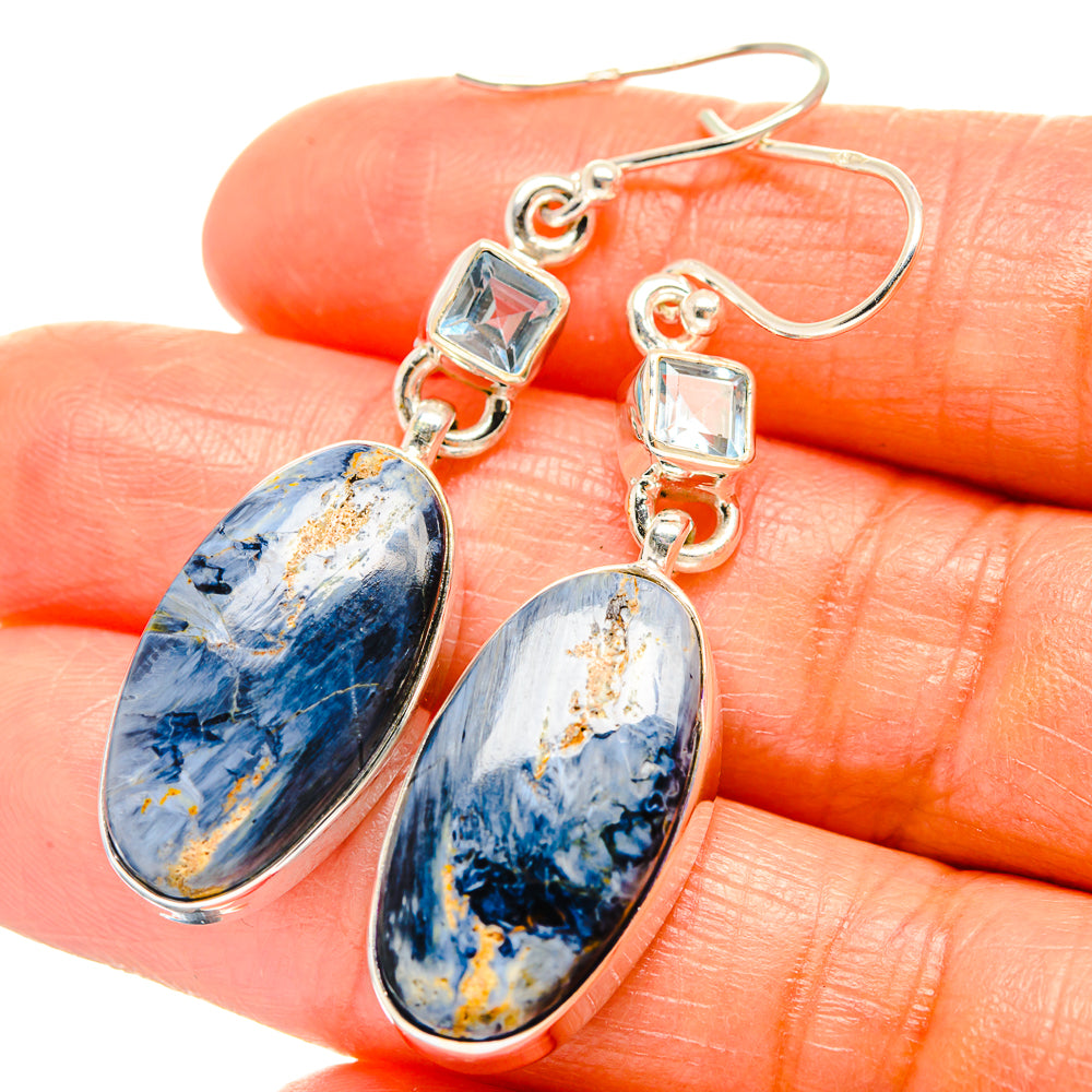 Pietersite Earrings handcrafted by Anasilvercos - EARR425999