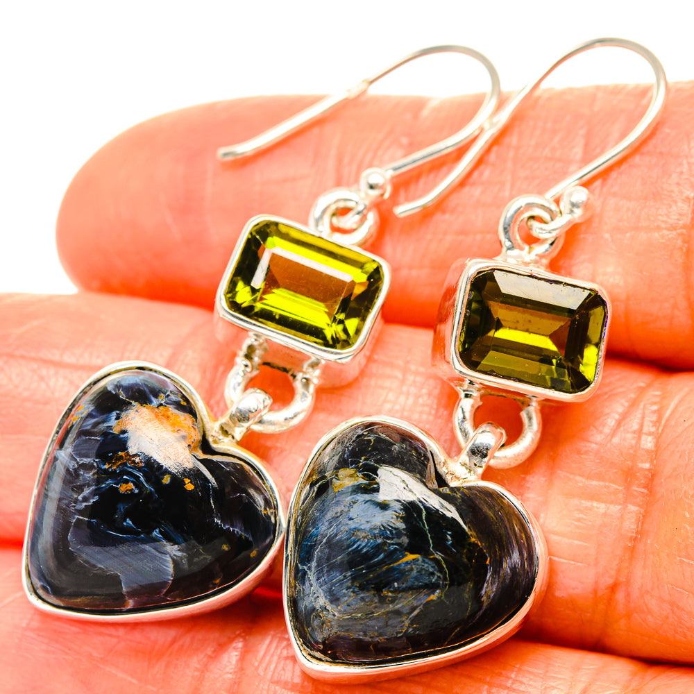 Pietersite Earrings handcrafted by Anasilvercos - EARR426071