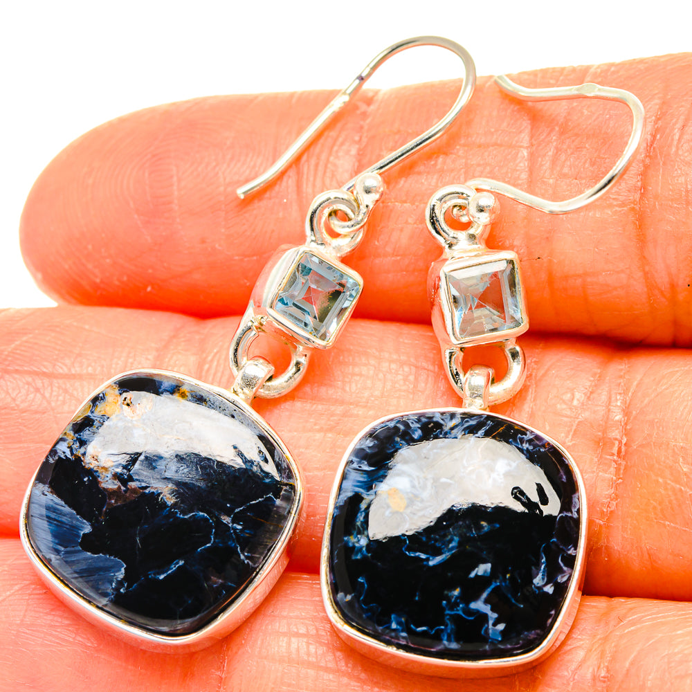 Pietersite Earrings handcrafted by Anasilvercos - EARR426108