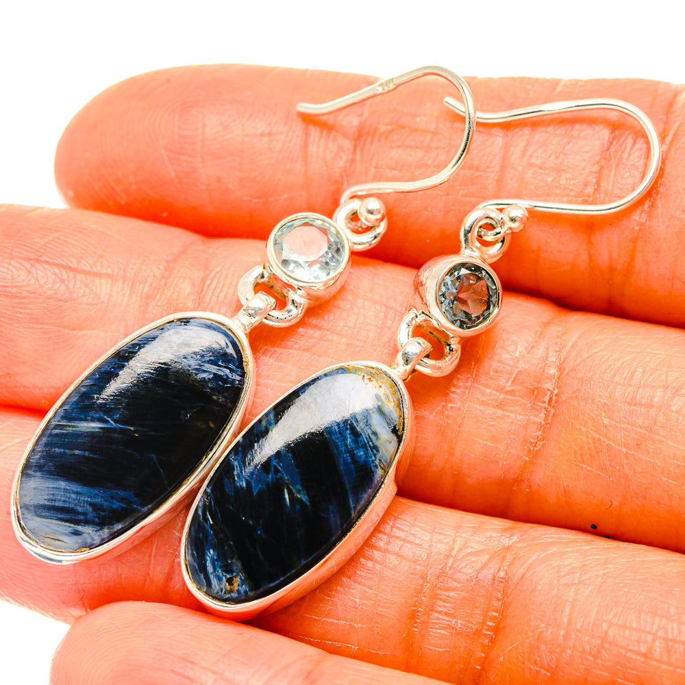 Pietersite Earrings handcrafted by Anasilvercos - EARR426127