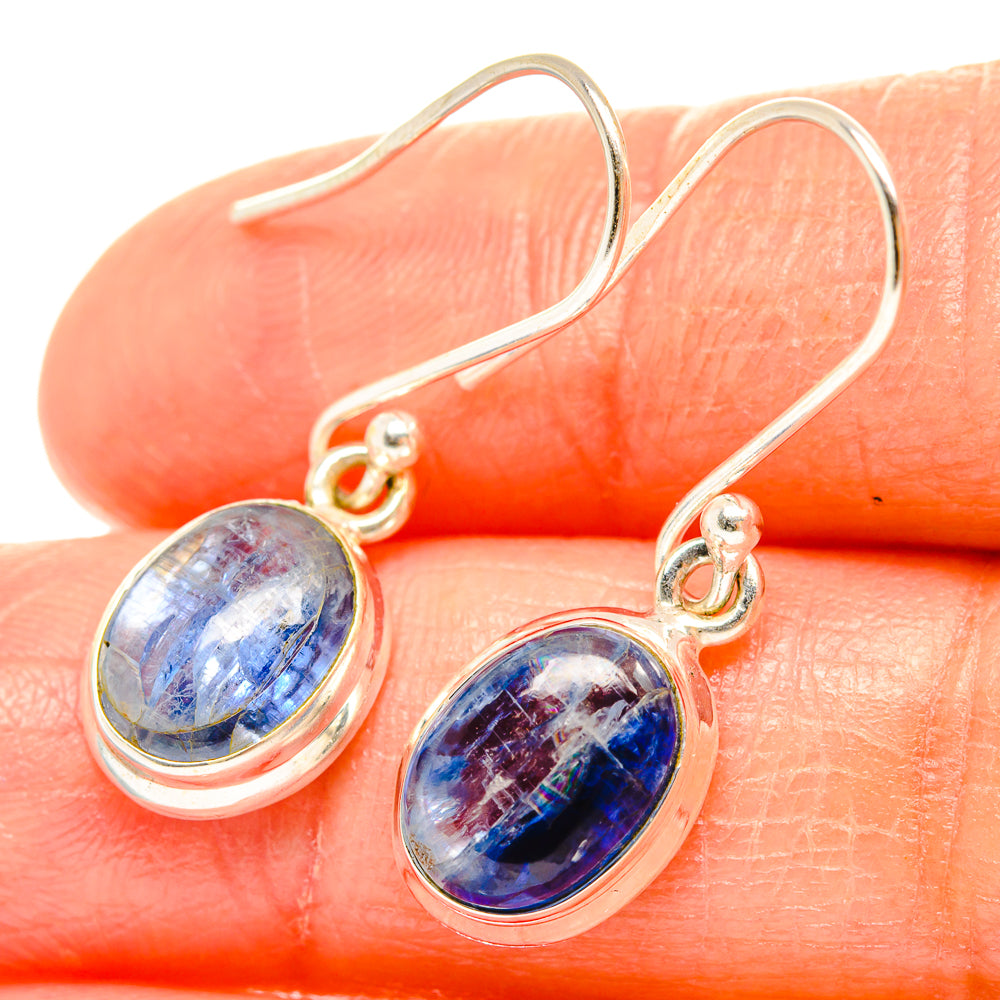 Kyanite Earrings handcrafted by Anasilvercos - EARR426136