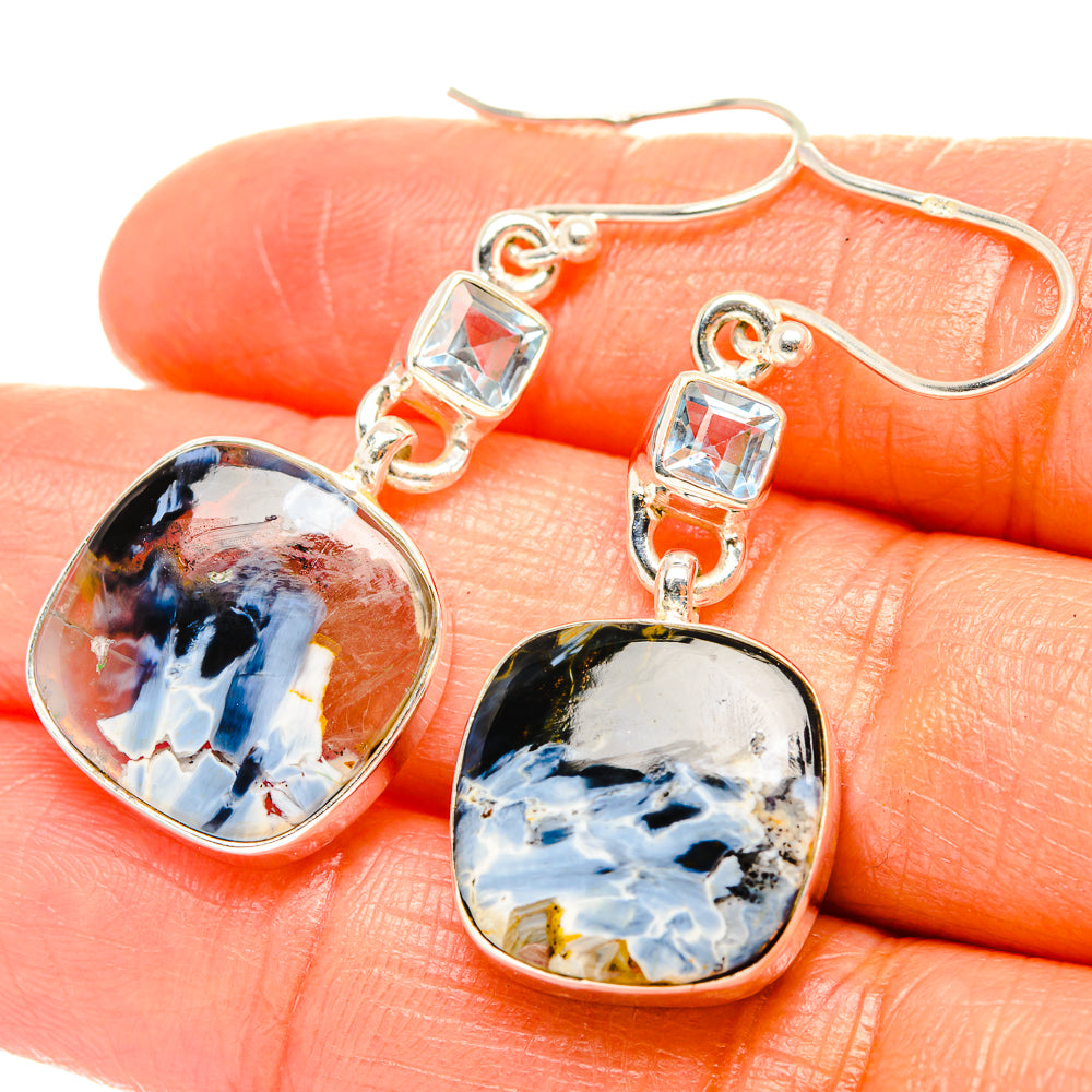 Pietersite Earrings handcrafted by Anasilvercos - EARR426189