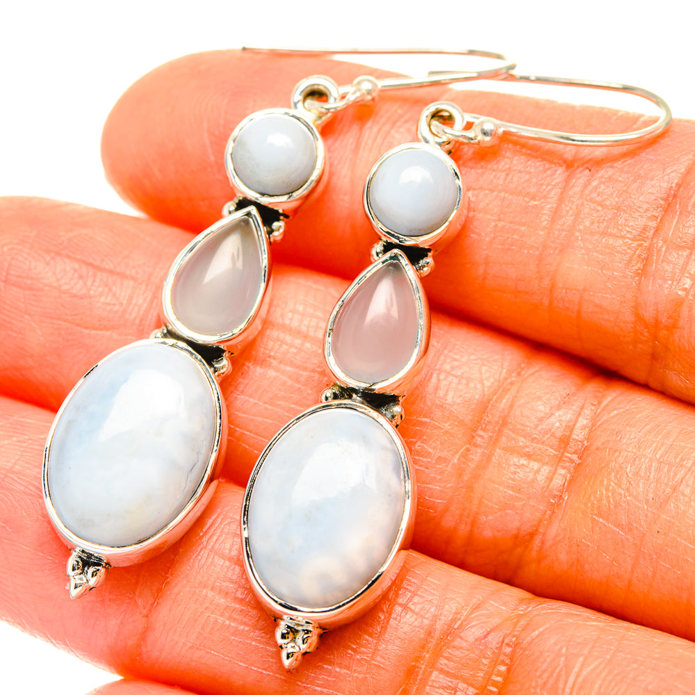 Owyhee Opal Earrings handcrafted by Anasilvercos - EARR426215