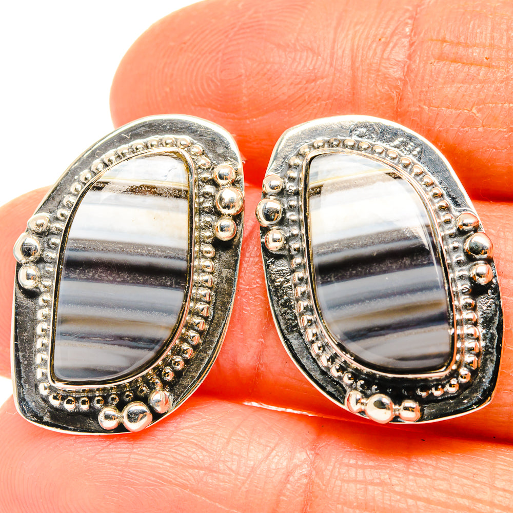 Owyhee Opal Earrings handcrafted by Anasilvercos - EARR426228