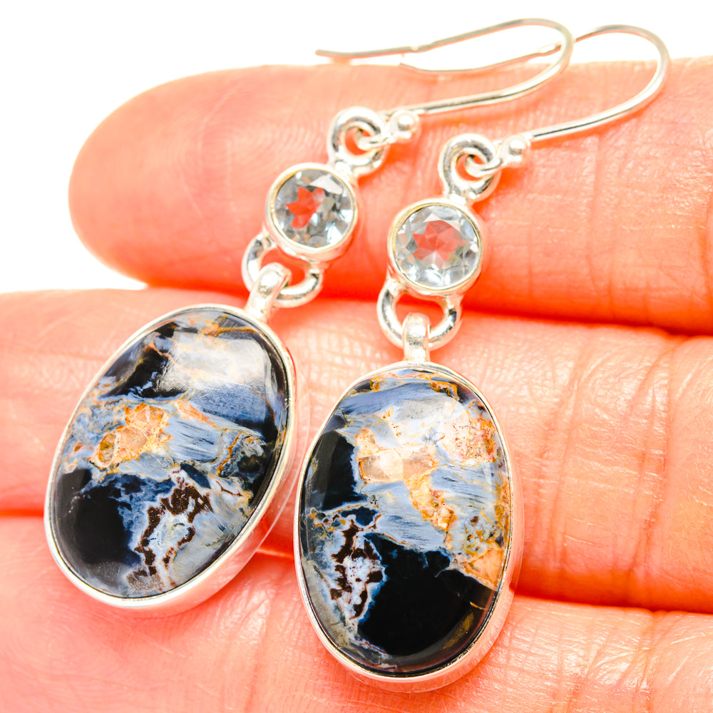 Pietersite Earrings handcrafted by Anasilvercos - EARR426238