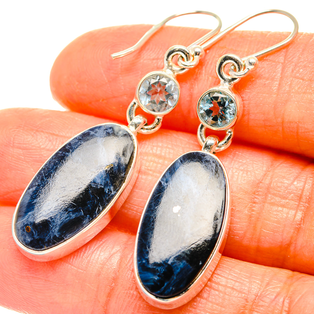 Pietersite Earrings handcrafted by Anasilvercos - EARR426250