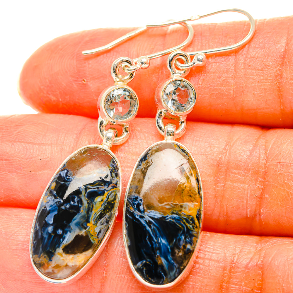 Pietersite Earrings handcrafted by Anasilvercos - EARR426360