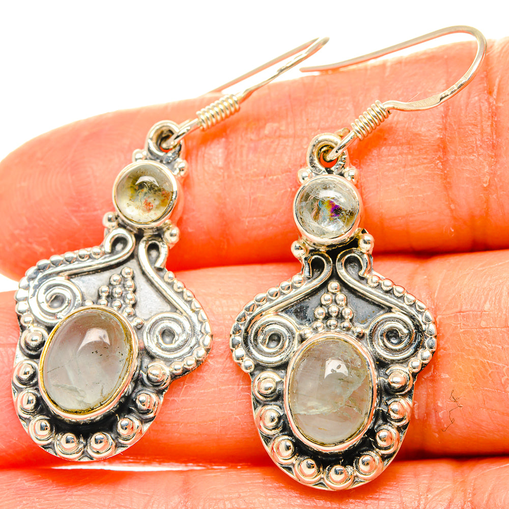 Aquamarine Earrings handcrafted by Anasilvercos - EARR426375