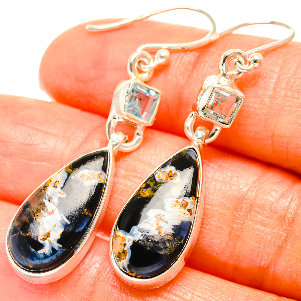 Pietersite Earrings handcrafted by Anasilvercos - EARR426394