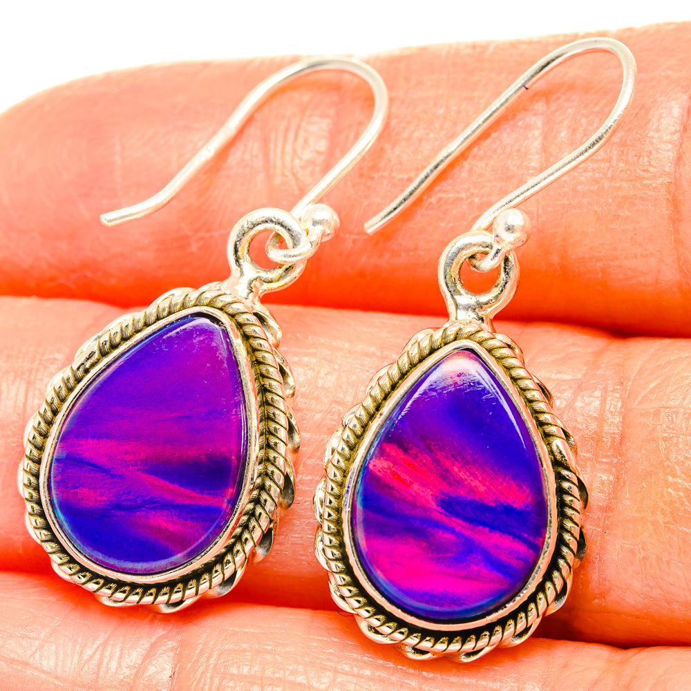 Aura Opal Earrings handcrafted by Anasilvercos - EARR426400