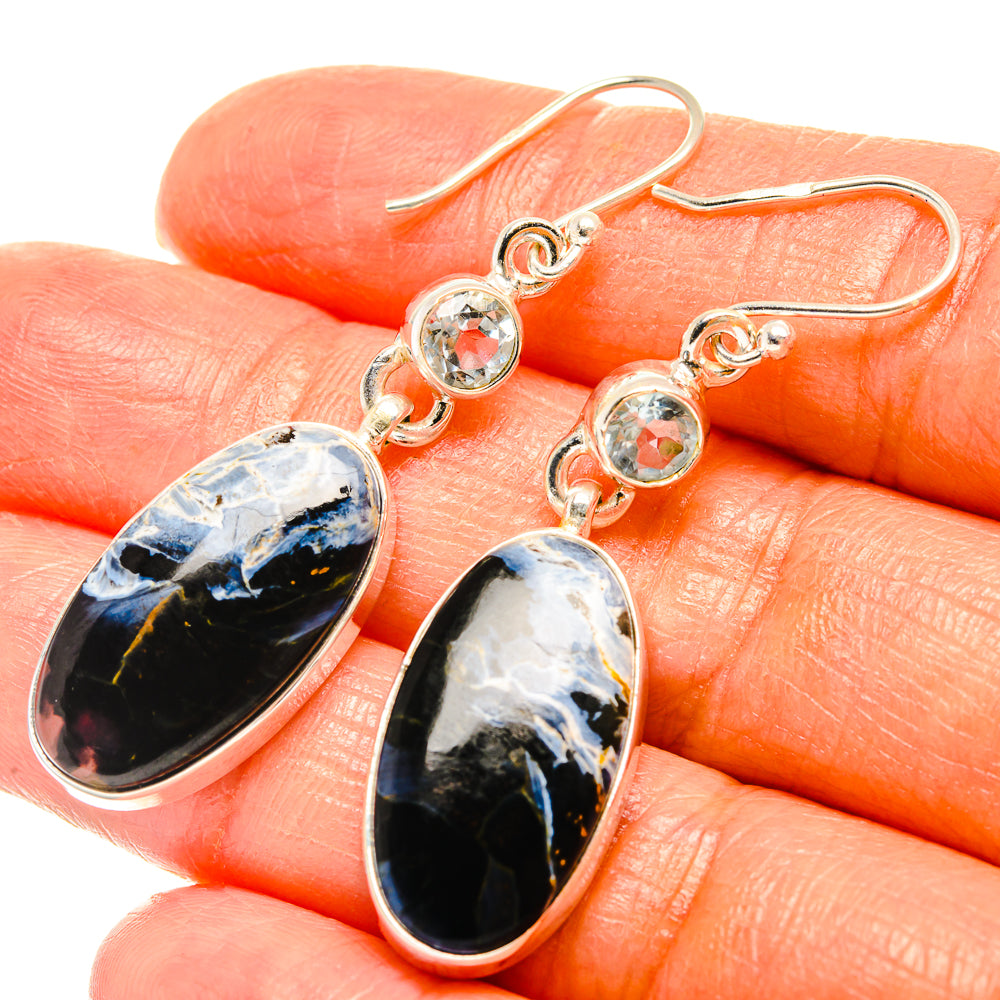 Pietersite Earrings handcrafted by Anasilvercos - EARR426414