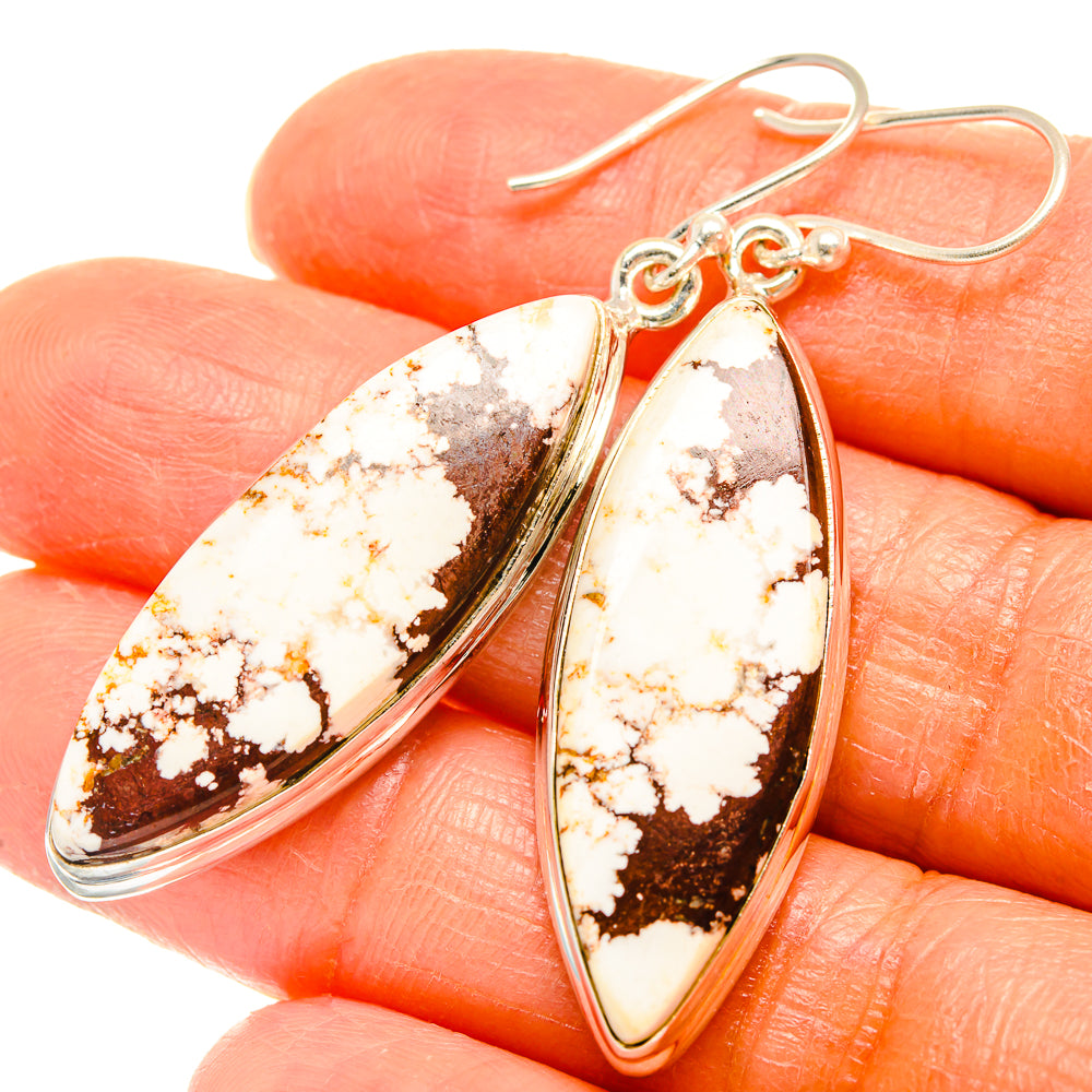 Wild Horse Jasper Earrings handcrafted by Anasilvercos - EARR426427
