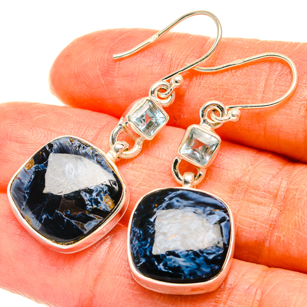 Pietersite Earrings handcrafted by Anasilvercos - EARR426437