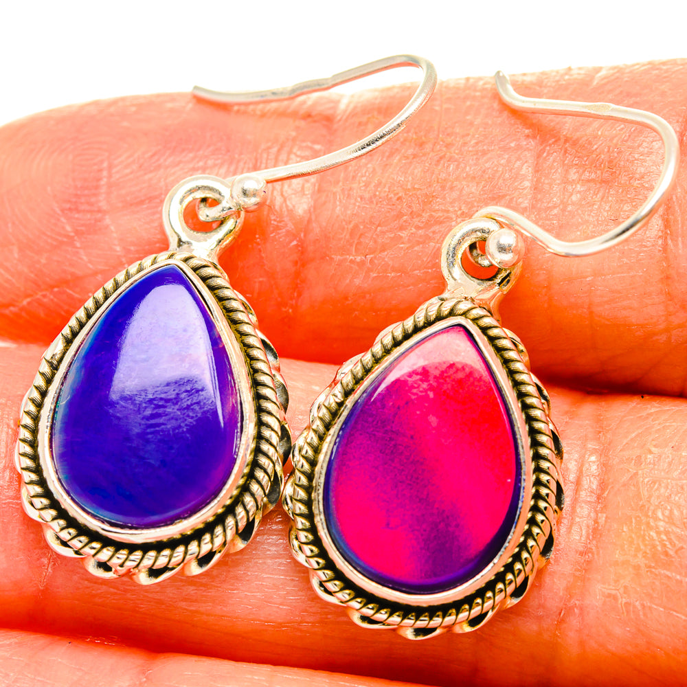 Aura Opal Earrings handcrafted by Anasilvercos - EARR426503