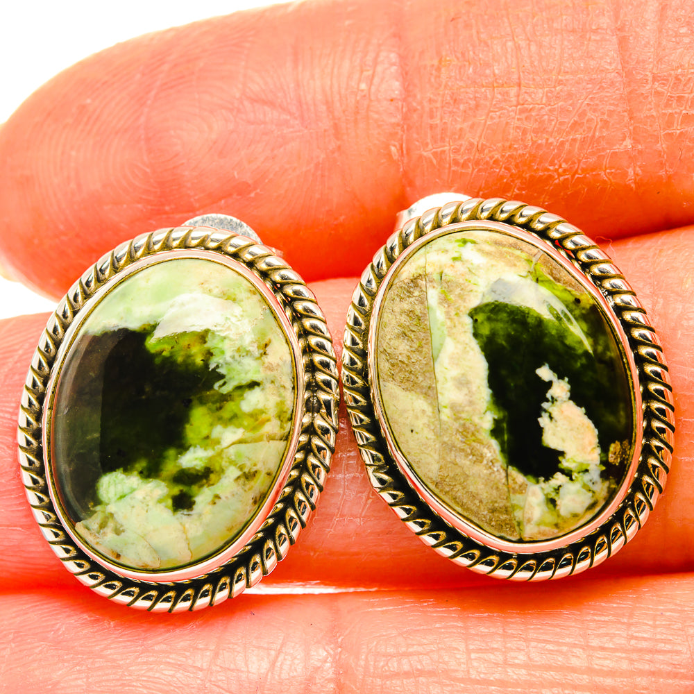 Rainforest Opal Earrings handcrafted by Anasilvercos - EARR426520
