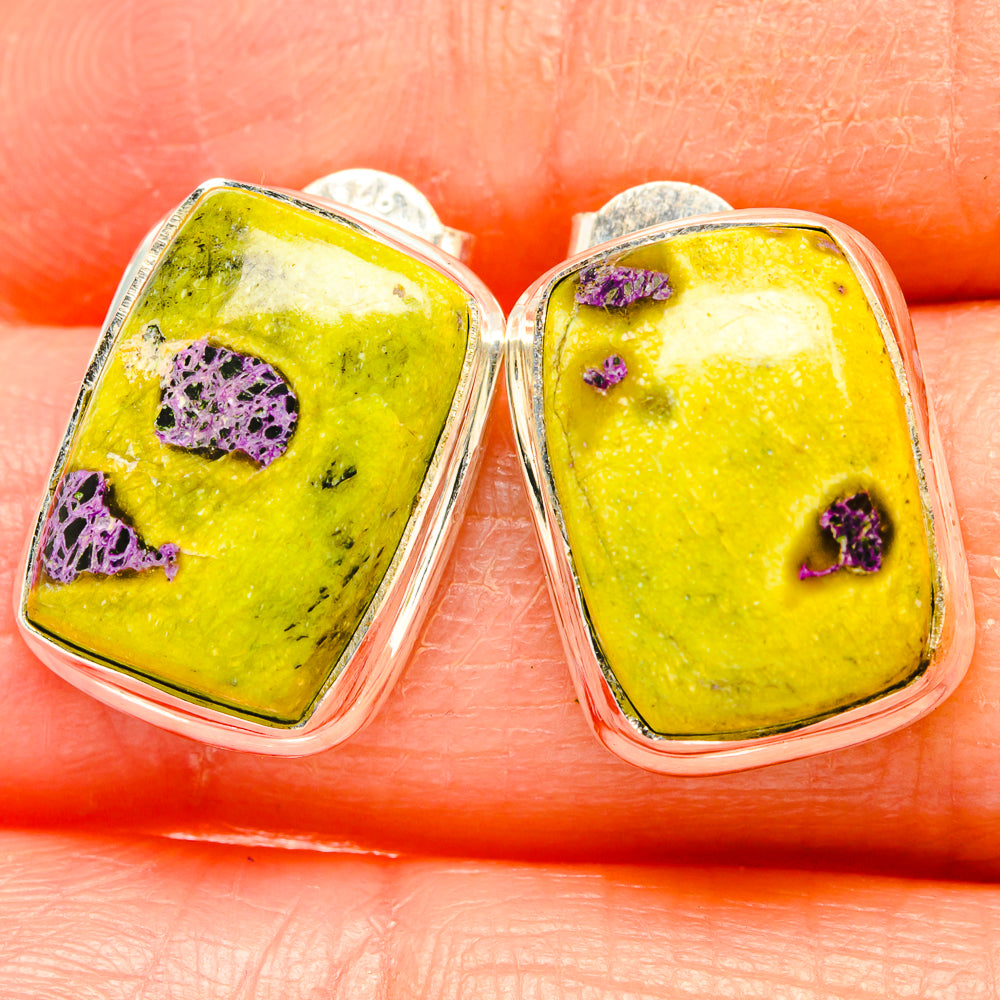 Atlantisite Earrings handcrafted by Anasilvercos - EARR426532