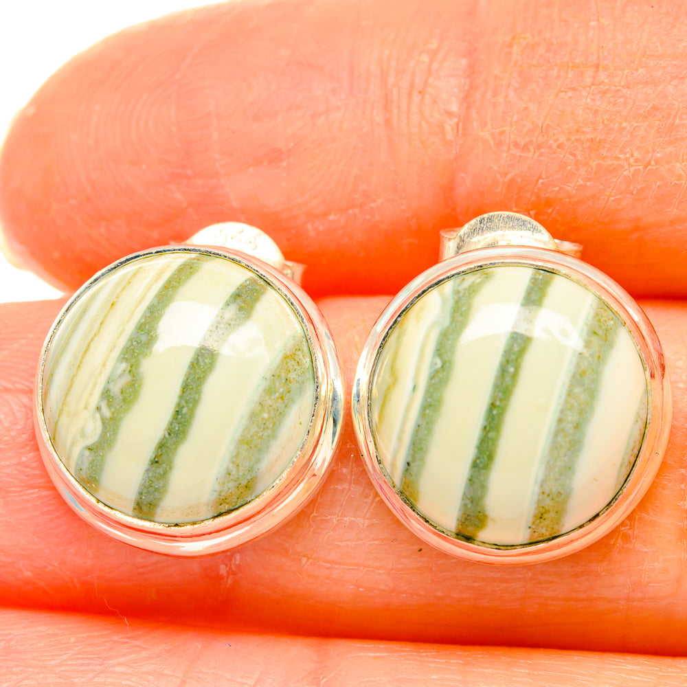 Ocean Jasper Earrings handcrafted by Anasilvercos - EARR426533