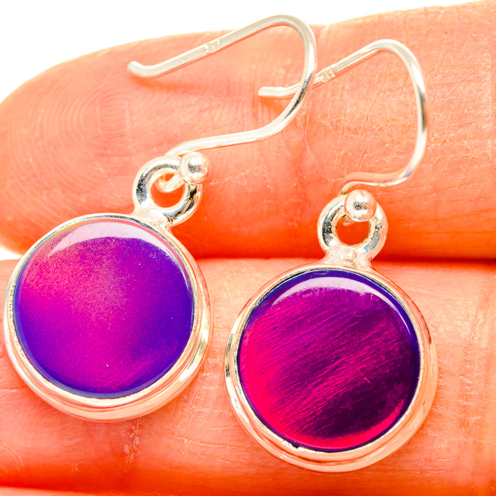 Aura Opal Earrings handcrafted by Anasilvercos - EARR426536